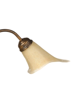 LAMPADARIO 3 LUCI ONLI "ALGA" BRONZO E14